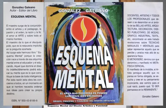 Libro Esquema Mental, de Carlos González Galeano